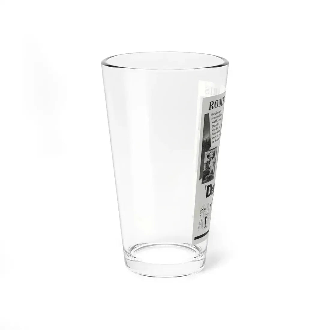 DANIELLA BY NIGHT 1961 Movie Poster - Pint Glass 16oz - Go Mug Yourself