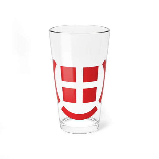 Danish Defence logo w-out crown (Denmark) (Coat of Arms) Pint Glass 16oz 16oz - Go Mug Yourself