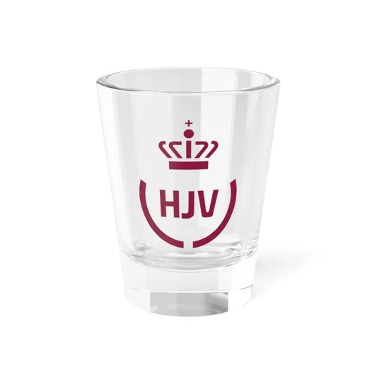 Danish Home Guard logo (Denmark) (Coat of Arms) Shot Glass 1.5oz 1.5oz - Go Mug Yourself