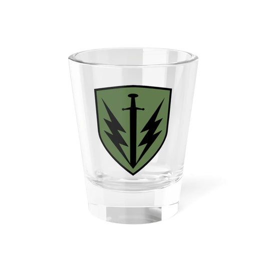Danish SSR Logo (Denmark) (Coat of Arms) Shot Glass 1.5oz 1.5oz - Go Mug Yourself