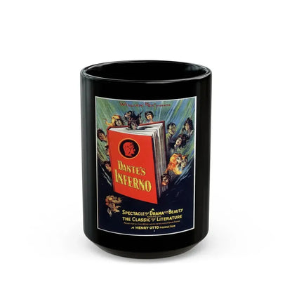 DANTE'S INFERNO 1921 Movie Poster - Black Coffee Mug 15oz - Go Mug Yourself