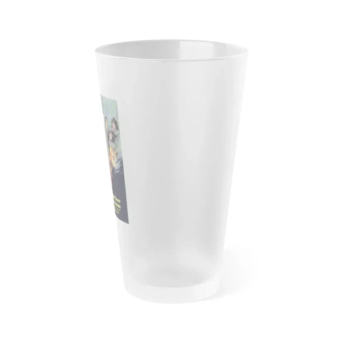 DANTE'S INFERNO 1921 Movie Poster - Frosted Pint Glass 16oz - Go Mug Yourself
