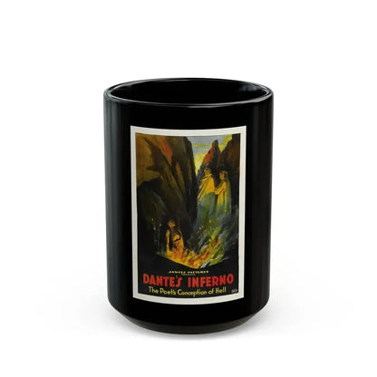 DANTE'S INFERNO (2) 1921 Movie Poster - Black Coffee Mug 15oz - Go Mug Yourself