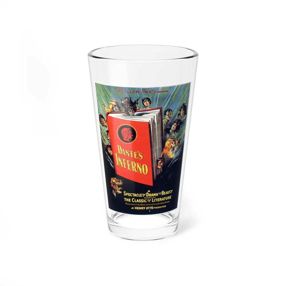 DANTE'S INFERNO 1921 Movie Poster - Pint Glass 16oz-16oz-Go Mug Yourself