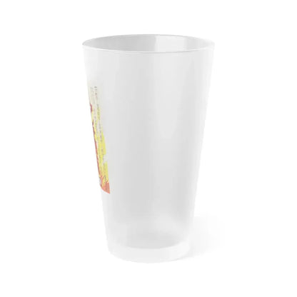 DANTES INFERNO (JAPANESE) 1921 Movie Poster - Frosted Pint Glass 16oz - Go Mug Yourself