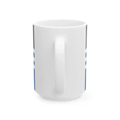 Dardoup traditional district flag (France) White Coffee Mug - Go Mug Yourself