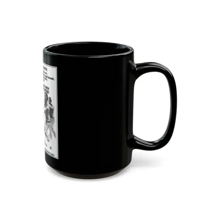 DARE THE DEVIL 1969 Movie Poster - Black Coffee Mug-Go Mug Yourself