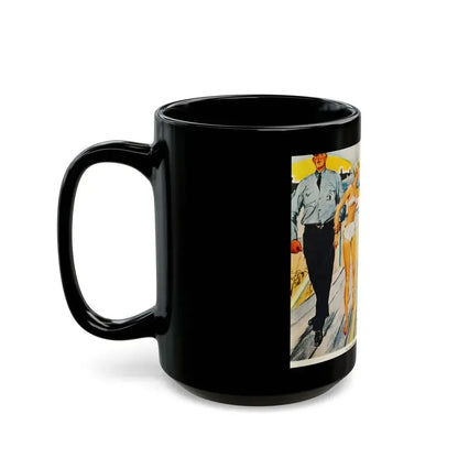 Daring Bikini, 1949 - Black Coffee Mug - Go Mug Yourself