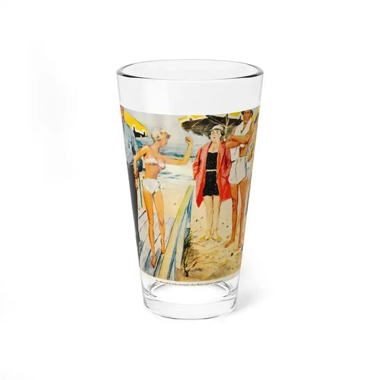 Daring Bikini, 1949 - Pint Glass 16oz 16oz - Go Mug Yourself