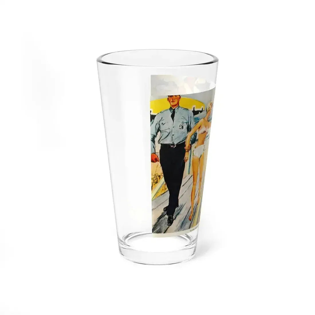 Daring Bikini, 1949 - Pint Glass 16oz - Go Mug Yourself