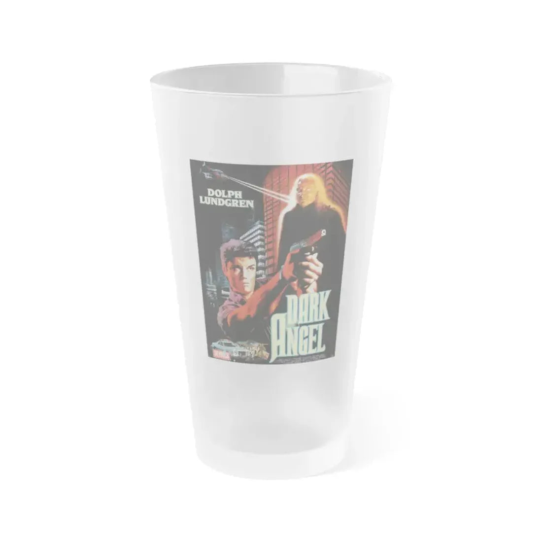 DARK ANGEL (I COME IN PEACE) 1990 Movie Poster - Frosted Pint Glass 16oz Default Title - Go Mug Yourself