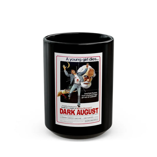 DARK AUGUST 1976 Movie Poster - Black Coffee Mug-15oz-Go Mug Yourself