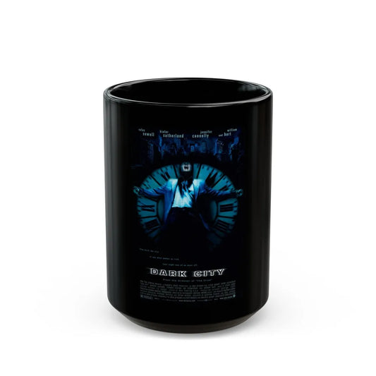 DARK CITY 1998 Movie Poster - Black Coffee Mug-15oz-Go Mug Yourself