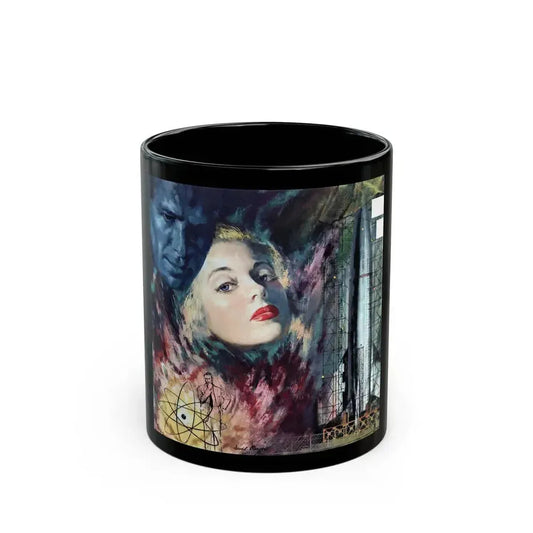 Dark Dominion part one, Collier's, April 2, 1954 - Black Coffee Mug 11oz - Go Mug Yourself