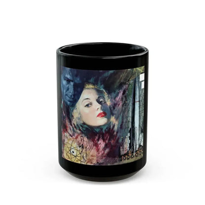 Dark Dominion part one, Collier's, April 2, 1954 - Black Coffee Mug 15oz - Go Mug Yourself