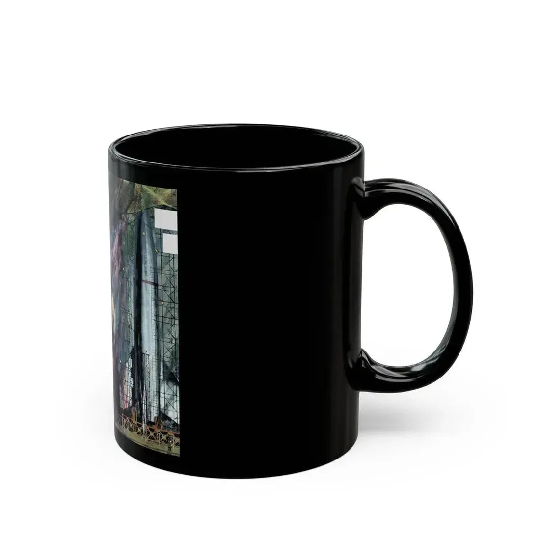 Dark Dominion part one, Collier's, April 2, 1954 - Black Coffee Mug - Go Mug Yourself