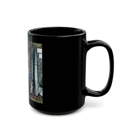 Dark Dominion part one, Collier's, April 2, 1954 - Black Coffee Mug - Go Mug Yourself
