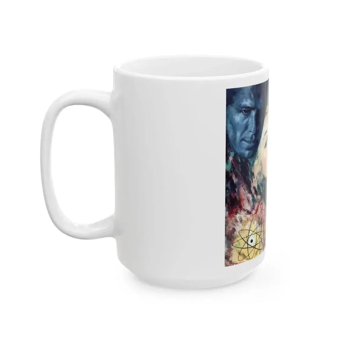 Dark Dominion part one, Collier's, April 2, 1954 - White Coffee Mug - Go Mug Yourself