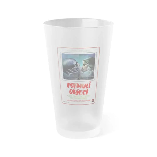 DARK ECHOES 1977 Movie Poster - Frosted Pint Glass 16oz Default Title - Go Mug Yourself