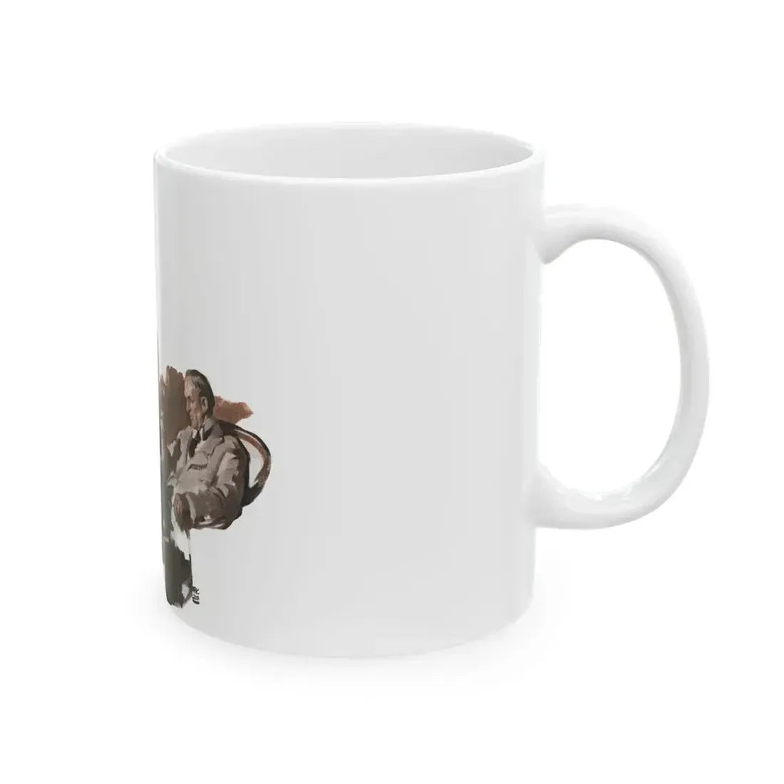 Dark Forests (1), McCall's, February 1930 - White Coffee Mug - Go Mug Yourself