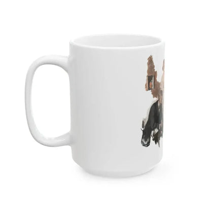 Dark Forests (1), McCall's, February 1930 - White Coffee Mug - Go Mug Yourself
