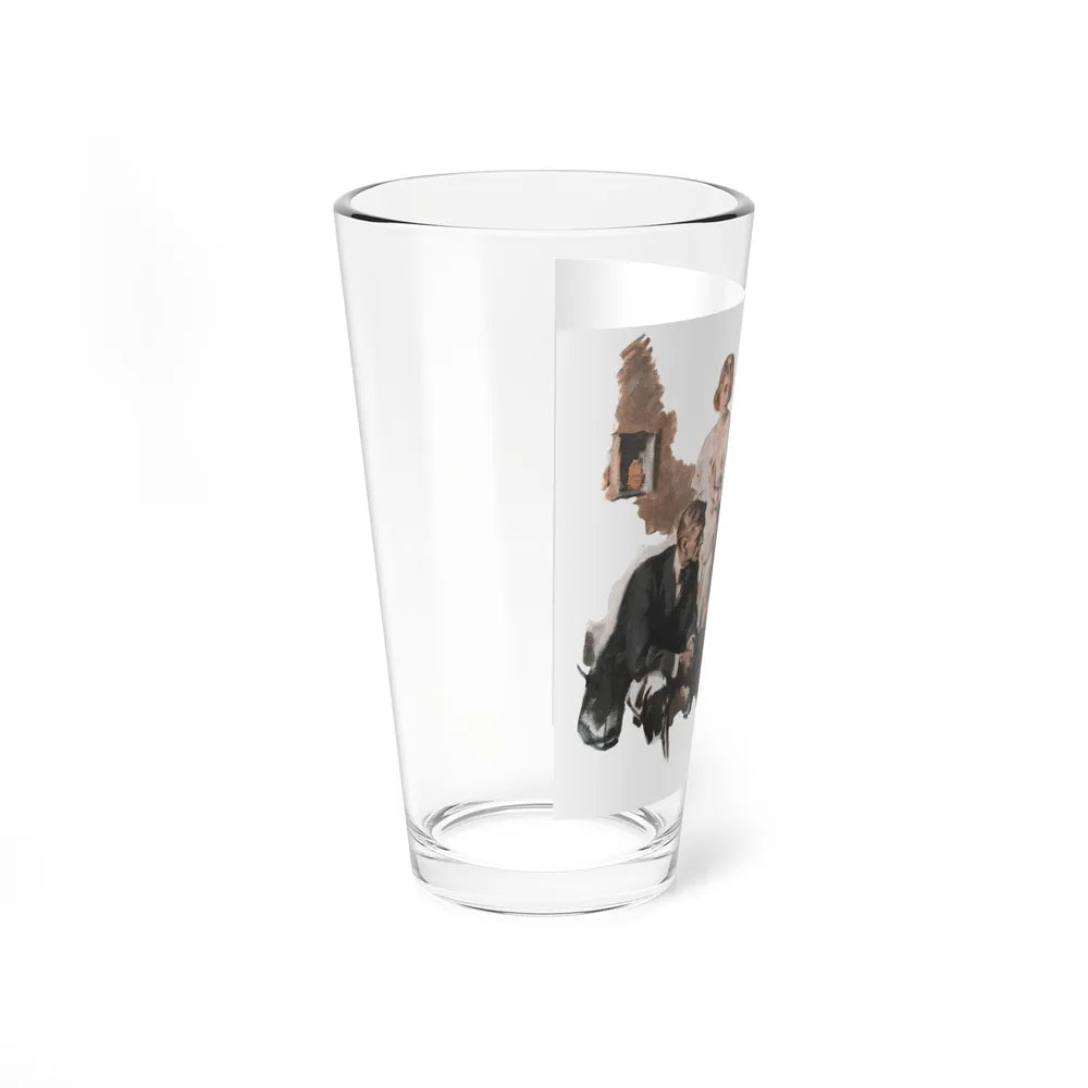 Dark Forests (1), McCall's, February 1930 - Pint Glass 16oz-Go Mug Yourself