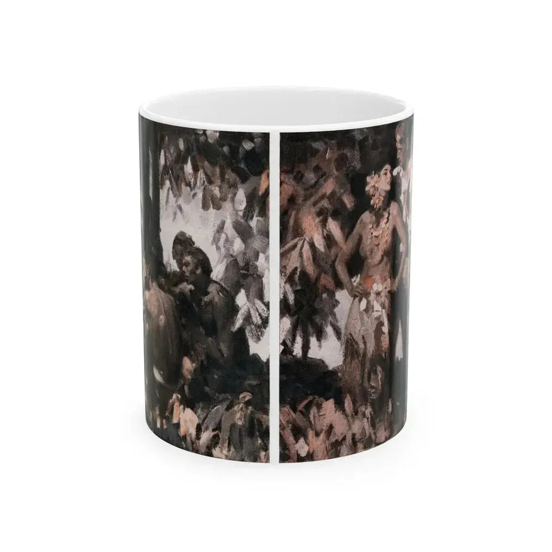 Dark Forests (2), McCall's, February 1930 - White Coffee Mug 11oz - Go Mug Yourself
