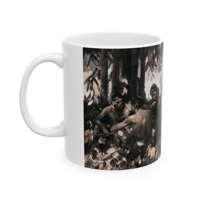 Dark Forests (2), McCall's, February 1930 - White Coffee Mug - Go Mug Yourself