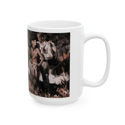 Dark Forests (2), McCall's, February 1930 - White Coffee Mug - Go Mug Yourself