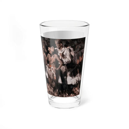 Dark Forests (2), McCall's, February 1930 - Pint Glass 16oz-Go Mug Yourself