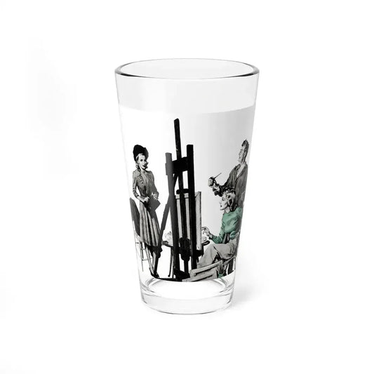 Dark Fortune, Liberty magazine, November 16, 1940 - Pint Glass 16oz 16oz - Go Mug Yourself
