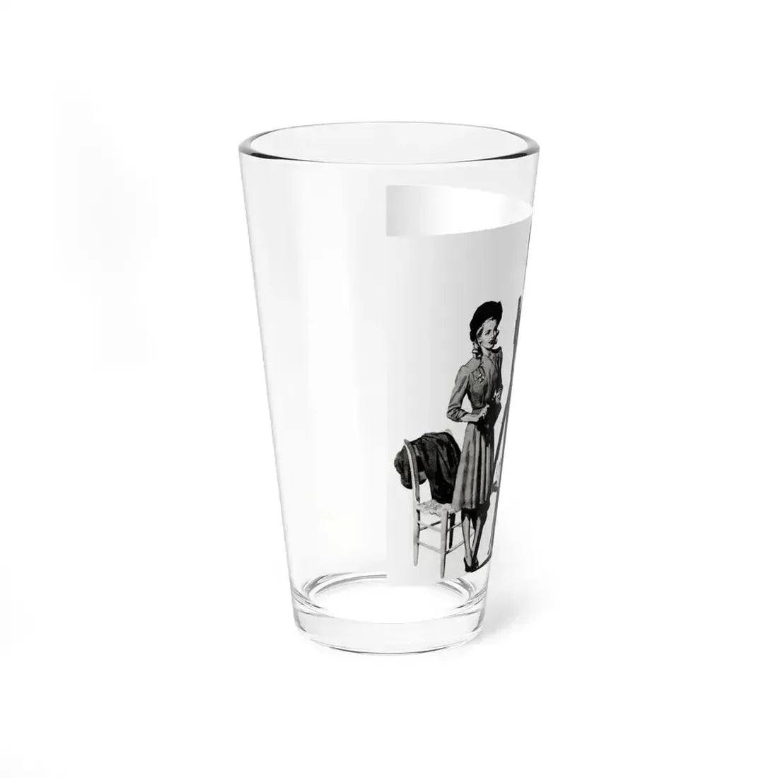 Dark Fortune, Liberty magazine, November 16, 1940 - Pint Glass 16oz - Go Mug Yourself