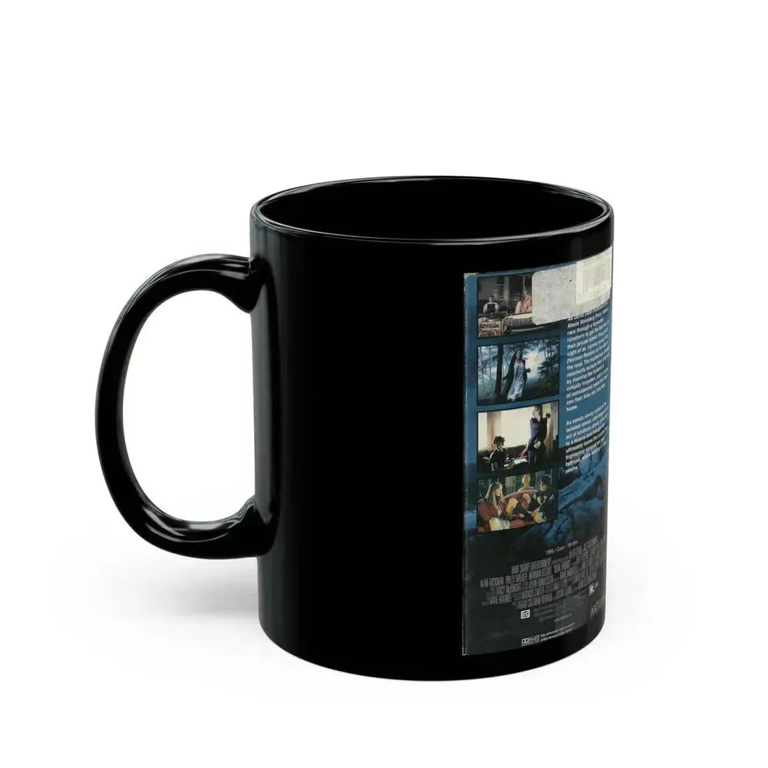 DARK HARBOR (VHS COVER) - Black Coffee Mug - Go Mug Yourself
