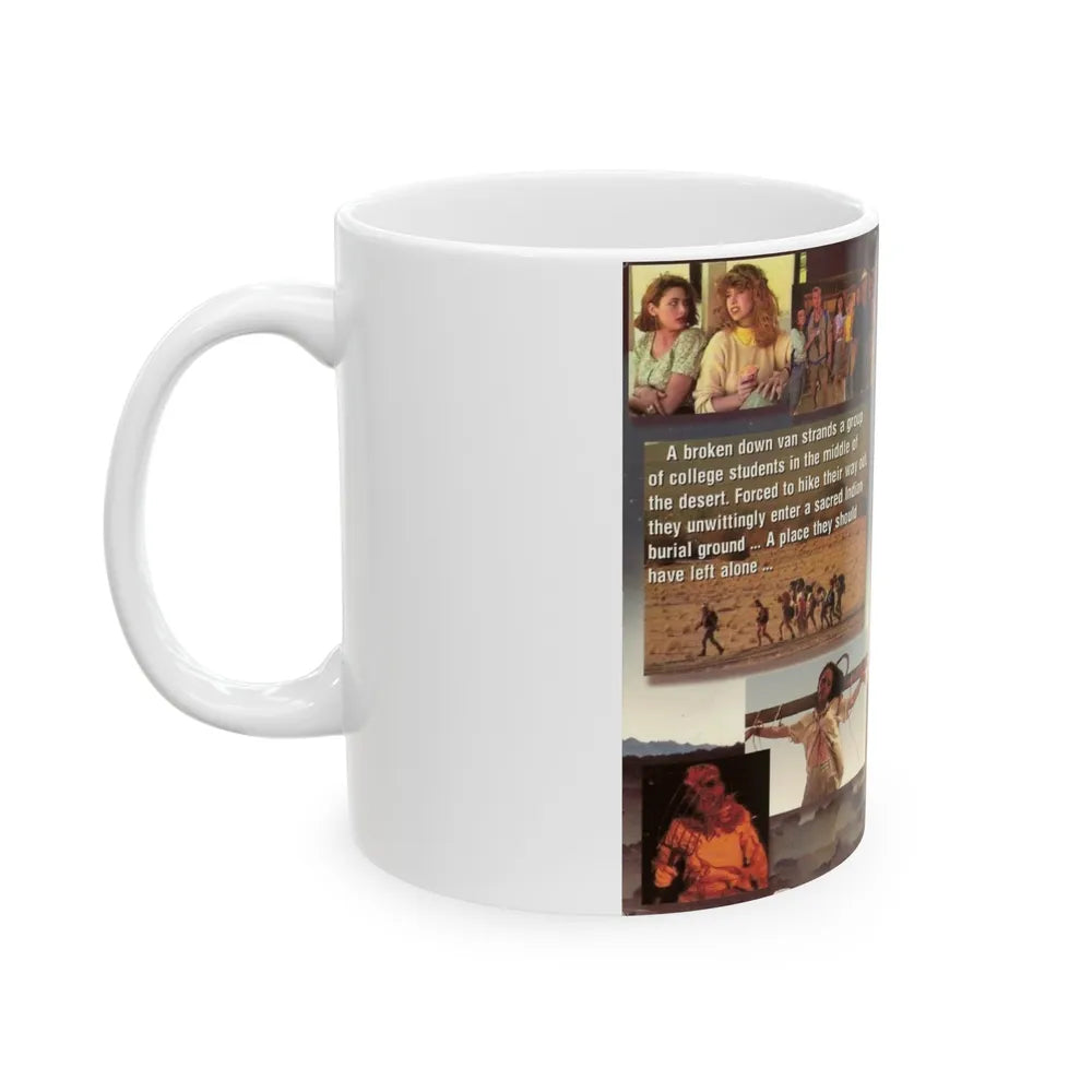 DARK HARVEST (VHS COVER) - White Coffee Mug-Go Mug Yourself