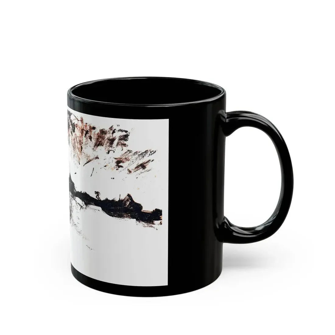 Dark Interlude (1), Blue Book Magazine, August 1949 - Black Coffee Mug - Go Mug Yourself