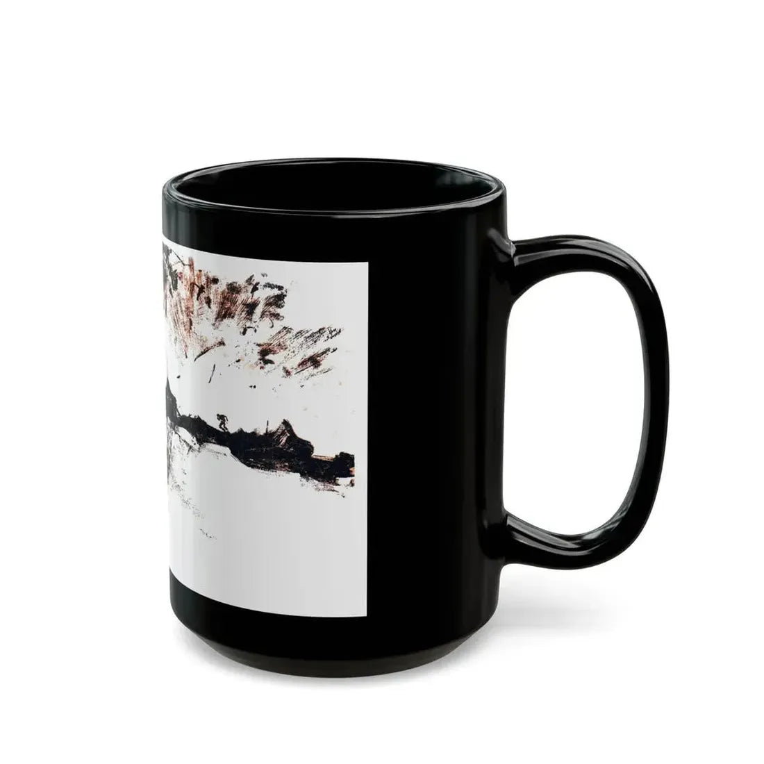 Dark Interlude (1), Blue Book Magazine, August 1949 - Black Coffee Mug - Go Mug Yourself