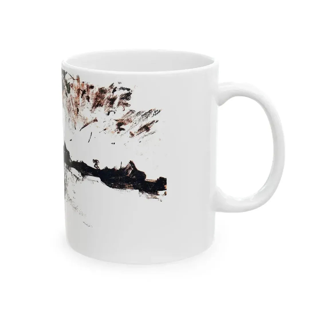 Dark Interlude (1), Blue Book Magazine, August 1949 - White Coffee Mug - Go Mug Yourself