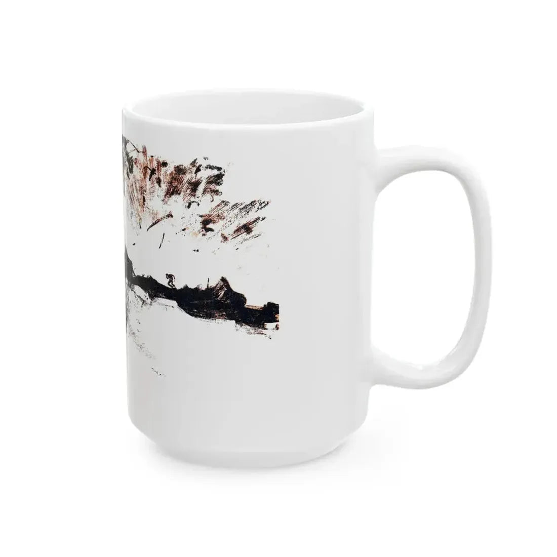 Dark Interlude (1), Blue Book Magazine, August 1949 - White Coffee Mug - Go Mug Yourself