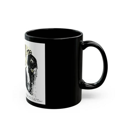 Dark Interlude (2), Blue Book Magazine, August 1949 - Black Coffee Mug - Go Mug Yourself