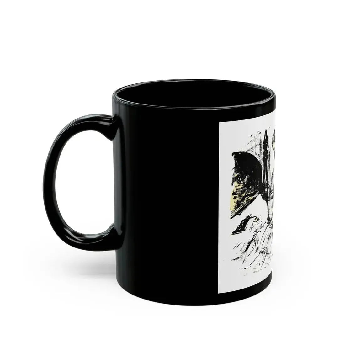 Dark Interlude (2), Blue Book Magazine, August 1949 - Black Coffee Mug - Go Mug Yourself