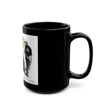 Dark Interlude (2), Blue Book Magazine, August 1949 - Black Coffee Mug - Go Mug Yourself