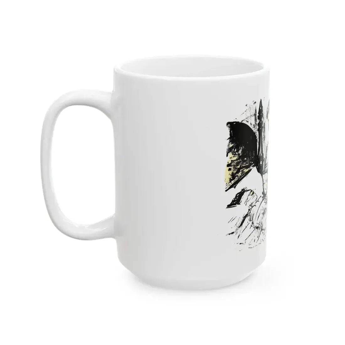 Dark Interlude (2), Blue Book Magazine, August 1949 - White Coffee Mug - Go Mug Yourself