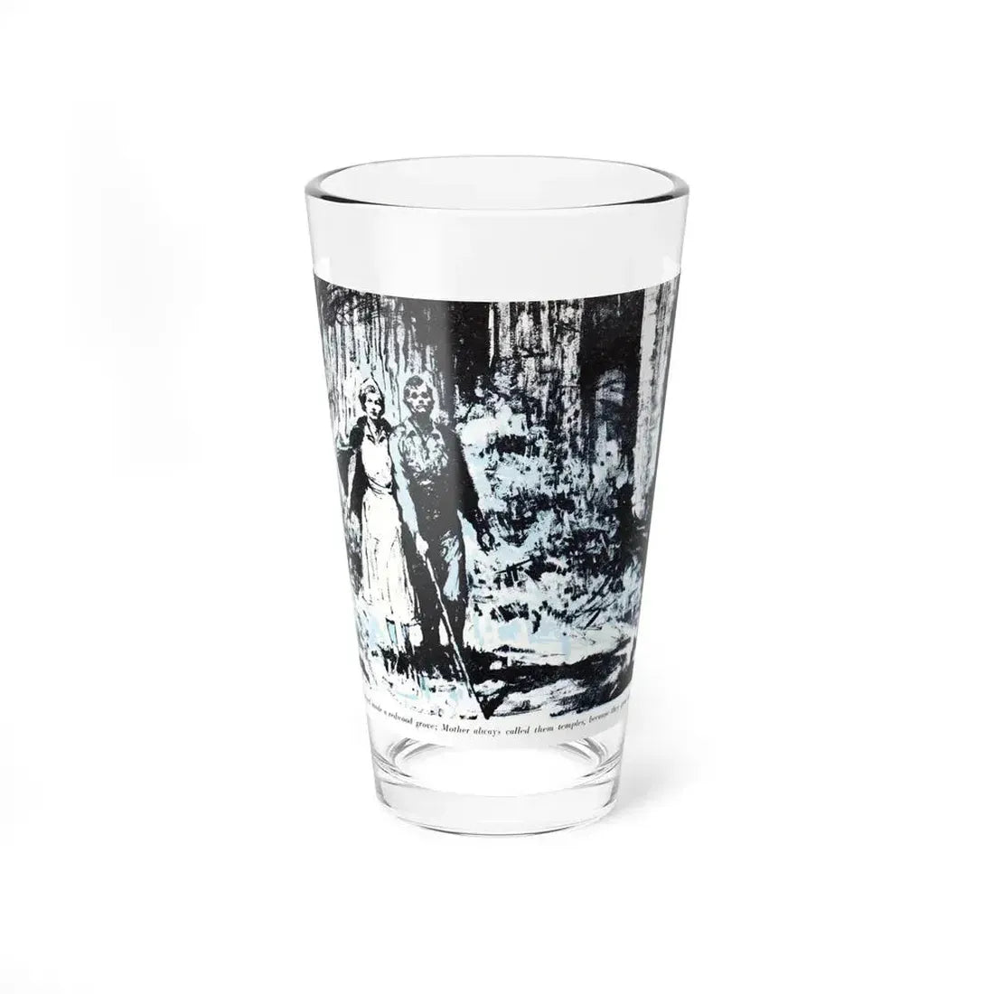 Dark Interlude (3), Blue Book Magazine, August 1949 - Pint Glass 16oz 16oz - Go Mug Yourself
