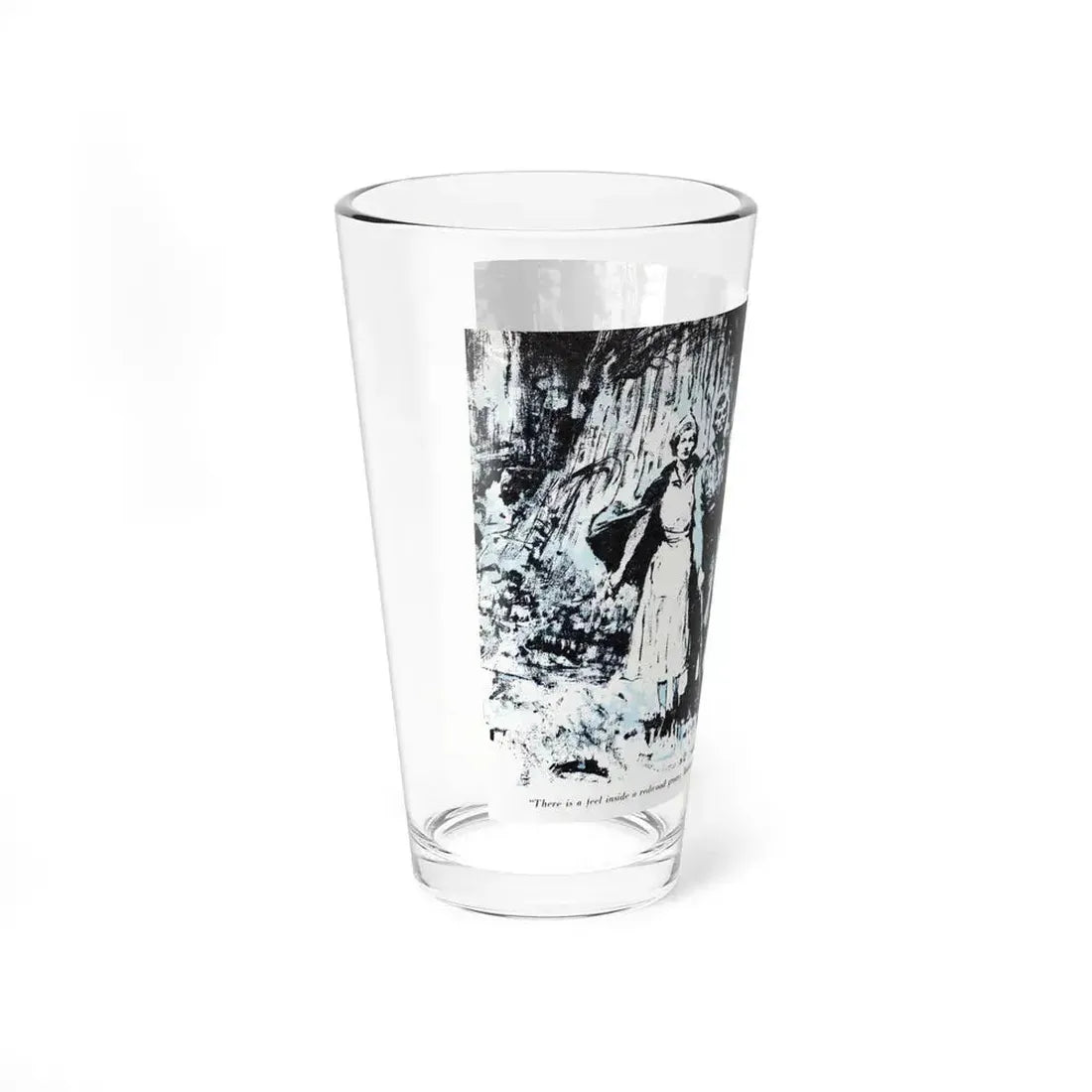 Dark Interlude (3), Blue Book Magazine, August 1949 - Pint Glass 16oz - Go Mug Yourself