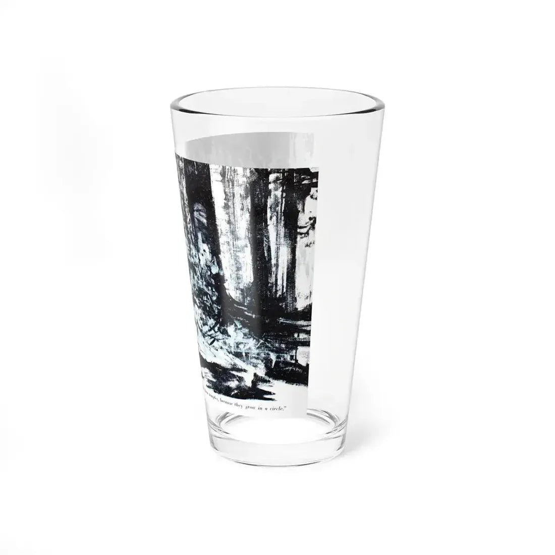 Dark Interlude (3), Blue Book Magazine, August 1949 - Pint Glass 16oz - Go Mug Yourself