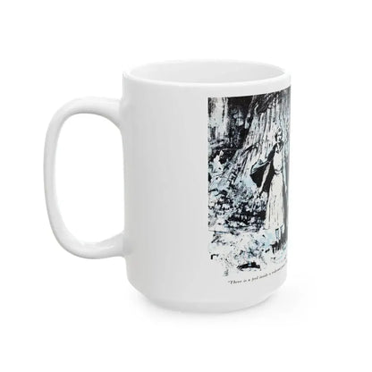 Dark Interlude (3), Blue Book Magazine, August 1949 - White Coffee Mug - Go Mug Yourself
