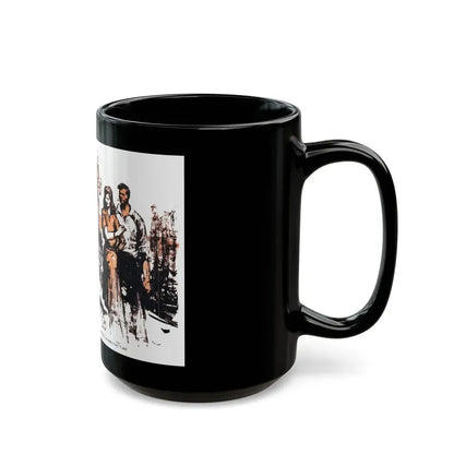 Dark Interlude (4), Blue Book Magazine, August 1949 - Black Coffee Mug - Go Mug Yourself