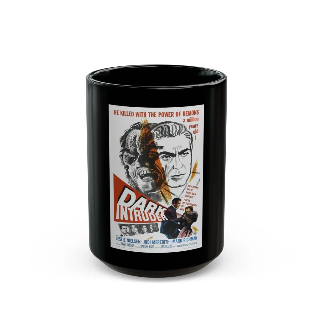 DARK INTRUDER 1965 Movie Poster - Black Coffee Mug-15oz-Go Mug Yourself