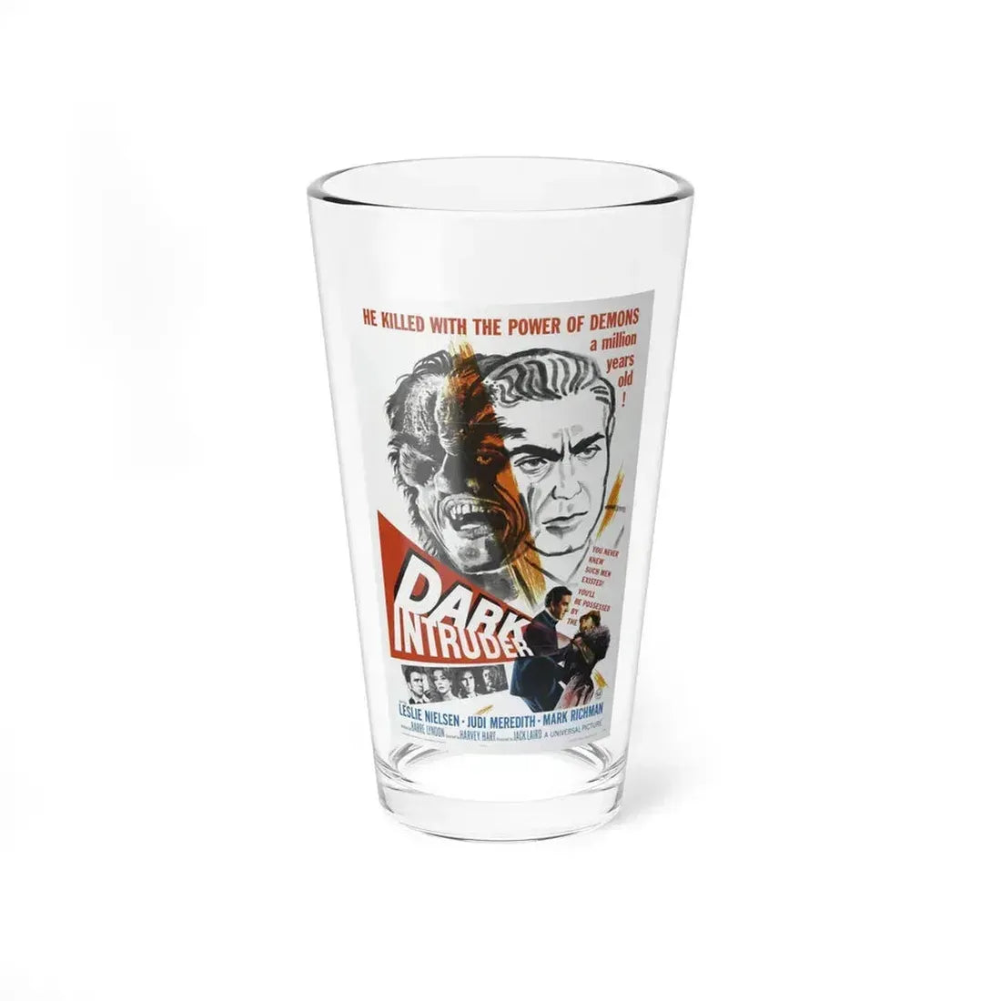 DARK INTRUDER 1965 Movie Poster - Pint Glass 16oz 16oz - Go Mug Yourself