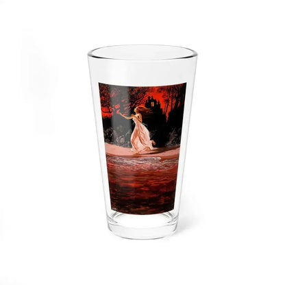 Dark Mansion, Paperback Novel Cover (Signet, 1974) - Pint Glass 16oz 16oz - Go Mug Yourself